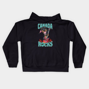 Canada Rocks Kids Hoodie